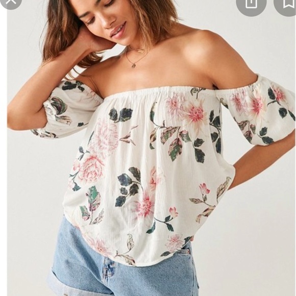 Urban Outfitters Tops - Urban | floral off the shoulder top